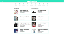 Desktop Screenshot of celebrityclothingline.com